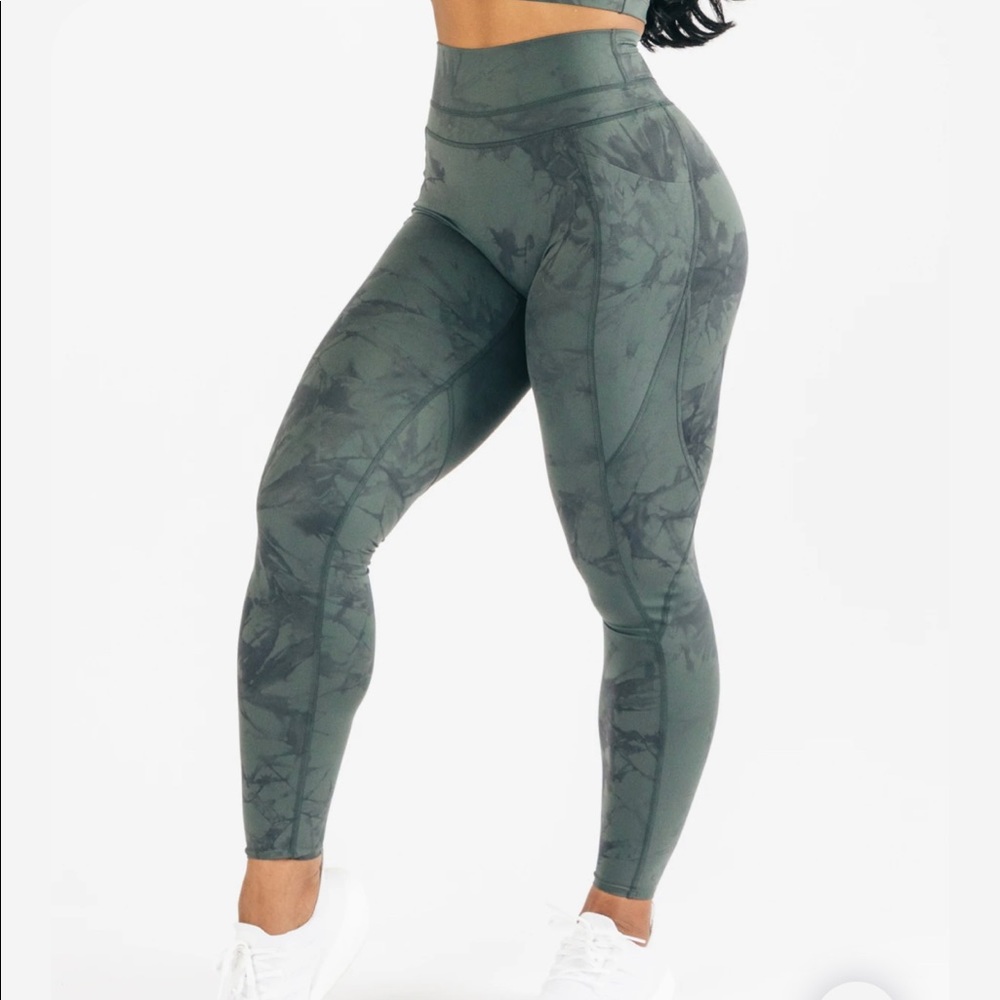 Alphalete Alphalux Force Leggings - Storm Grey